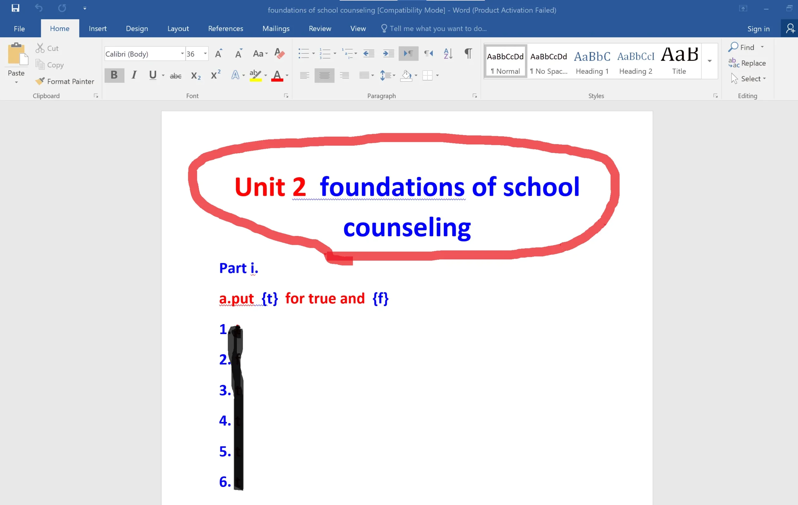 پاسخ تمرین unit 2 کتاب (English for the Students of Guidance & Counseling) درس دوم (foundations of school counseling)