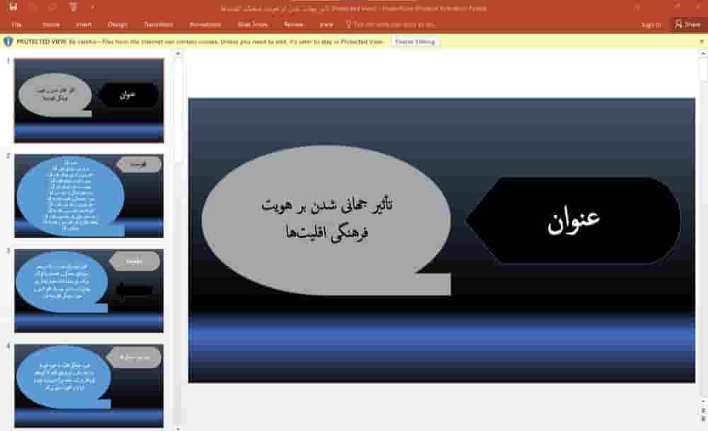 پاورپوینت تأثیر جهانی شدن بر هویت فرهنگی اقلیت ها 1 پاورپوینت تأثیر جهانی شدن بر هویت فرهنگی اقلیت ها